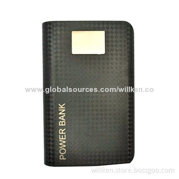 Mobile Phone Power Bank, 10,400mAh Capacity, LCD Digital Indicator, Top Grade Intelligent IC